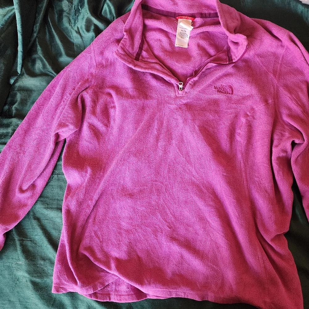 The north face sweater
